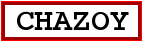 Image du panneau de la ville Chazoy