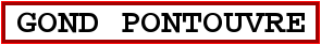 Image du panneau de la ville Gond Pontouvre