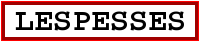 Image du panneau de la ville Lespesses
