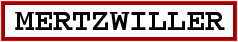 Image du panneau de la ville Mertzwiller