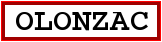 Image du panneau de la ville Olonzac