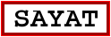 Image du panneau de la ville Sayat