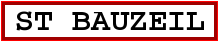 Image du panneau de la ville Saint Bauzeil