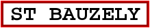 Image du panneau de la ville Saint Bauzely