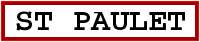 Image du panneau de la ville Saint Paulet