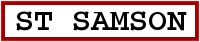 Image du panneau de la ville Saint Samson