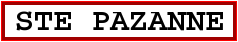 Image du panneau de la ville Sainte Pazanne