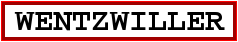 Image du panneau de la ville Wentzwiller